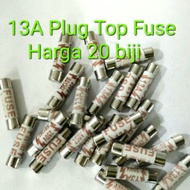 20 biji 13A Plug Top Fuse Plug Top Fuse 13A