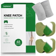 Knee Paches, 48PCS Herbal Knee Patch,Patches,One Pair Knee Sleeves,Long Lasting Relief of Joint