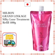 𝐌𝐈𝐋𝐁𝐎𝐍  Grand Linkage Silkyluxe Treatment 400g Refill For Coloured Hair