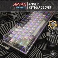 Acrylic Keyboard Cover / mechanical Acrylic keyboard protective Cover 60% - 80%