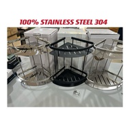 100% STAINLESS STEEL GRADE 304 SHAMPOO RACK