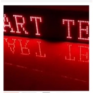 LED p10 module running text out door outdoor