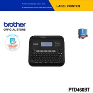 Brother Label Printer P-touch PT-D460BT เครื่องพิมพ์ฉลากภาษาอังกฤษ/ไทย แบบพกพา รองรับเทป TZe ขนาด 3.