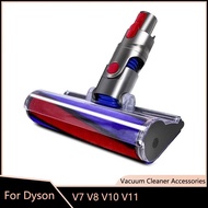 Motorized Floor Brush Head Nozzles For Dyson V7 V8 V10 V11 Vacuum Cleaner Soft Sweeper Roller Brush Head Replacement Accessories Vacuum Cleaners Acces