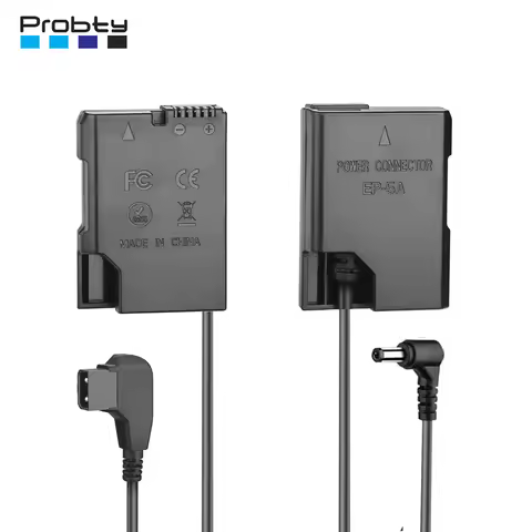 D-TAP to EN-EL14 EN-EL14a Dummy Battery EP-5A DC Coupler for Nikon D5600 D5500 D5300 D5200 D5100 D33
