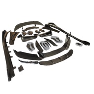 Auto Parts Carbon Fiber Front Rear Bumper Lip Canards Splitter Rear Spoiler Body Kit For Bmw I8 EB S