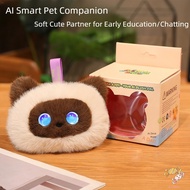 AI Emotional Companion Robot Cat - Interactive Plush Toy for Kids