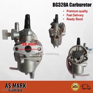 🍳[READY STOCK]  Carburetor BG328A (2S) Brush Cutter Mesin Rumput KASEI (2 screw type )