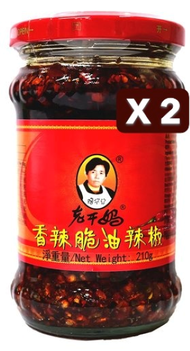 老干媽 - 老干媽『香辣脆油辣椒』 (210g x 2)