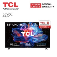 TCL 55" 4K LED TV 55V6C