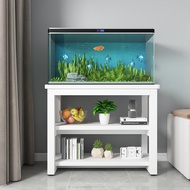 Fish Tank Stand Metal Steel Wood Fish Tank Load-bearing Stand Fish Tank Base Cabinet Base Fish Tank 
