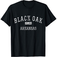 Kemeja-T Vintage Black Oak Arkansas AR