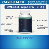 Omega 3 ( Algae EPA + DHA 800mg ) by Bryan Johnson ( 60 Veggie Capsules )