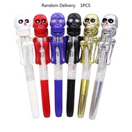 【Popular Categories】 Cartoon Ballpoint Pen Halloween Skull Pen Funny Writing Pen Halloween Supplies