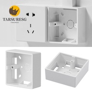 TARSURESG Switch Socket Box Universal Home Improvement Switch And Socket Apply Wall Surface Junction Box