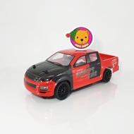 1:14 Scale Radio Controlled Drift Pickup Truck Remote Control Using 2.4 GHz Wave Flashing Lights At 