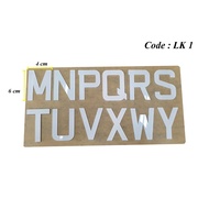 [ CLEAR STOCK ] (LK 1) 3D Car Number Plate Crystal / 3D Kristal Number Kereta (Set)