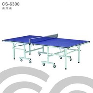 【1313健康館】Chanson強生牌 CS-6300桌球桌（板厚18mm）專人到府安裝