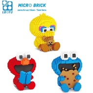 100% Local Lboyu sesame street Nano Block Set Of 3