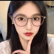 Classic 0-degree round frame anti-radiation fashion glasses for women code z9535