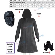 ชุดเต็ม】Squid Game The Front Man ชุดด้านหน้าสำหรับเจ้านายชุดเสื้อคลุมเด็กและผู้ใหญ่ชุดตัวละครชุดคอสเ