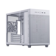 【ASUS 華碩】Prime AP201 MicroATX 鋼化玻璃機殼/白色