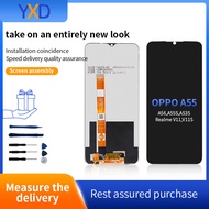 LCD gốc với khung cho Oppo A55 Màn hình LCD + Bộ phận thay thế bộ số hóa màn hình cảm ứng