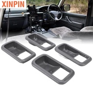 xinpin ciciglow Interior Door Handle Trim Bezels  Driver and Passenger Inside for 80 Series FJ80 FZJ