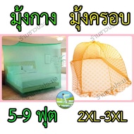 Mosquito Net 5 6 8 9 Feet Cover 2XL-3XL Square Dense Spring