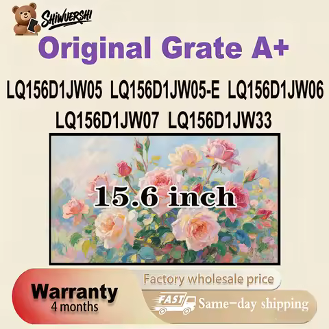 Original New A+ 15.6 inch Slim Laptop Lcd Screen Panel LQ156D1JW05 LQ156D1JW05 E LQ156D1JW06 LQ156D1