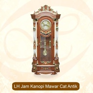 Lemari Hias Jam Antik - Tipe Kanopi Mwr (Cat Antik) - COD MEDAN