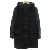 green Coat Duffle black Direct from Japan Secondhand