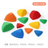 11Pcs Balance Stone, Stepping Stone Balancing Coordination Obstacle Course Therapy Early Education C