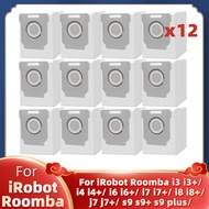 สำหรับ Irobot Roomba I3 I3 + / I4 I4 + / I6 I6 + / I7 I7 + / J7 J7 + / I8 + / S9 S9 + หุ่นยนต์ดูดฝุ่นสิ่งสกปรกชิ้นส่วนอะไหล่ทดแทนถุงใช้แล้วทิ้ง