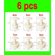 6pcs 4cm, 5cm, 6cm , 7cm, 8cm, 9cm Tart Tamper Tart Presser Tart Shell Maker