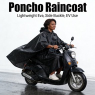 Raincoat Poncho Bicycle Cape Hooded Adult Unisex Raincoat