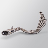 Motorcycle Exhaust System Upgrade Kit For CBR650R CB650R CB650F CBR650F Escape Refit Full End Muffle