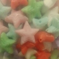 MILK STAR BEADS 1 POUND