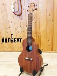 【Uke Beat】Uluru Mahogany  23吋 桃花心木面單板 桃花心木側背單板 全單板烏克麗麗