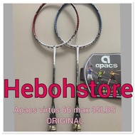 Original Apacs Virtus 66 Badminton RACKET CAN BE 35 Lbs Bonus Grip