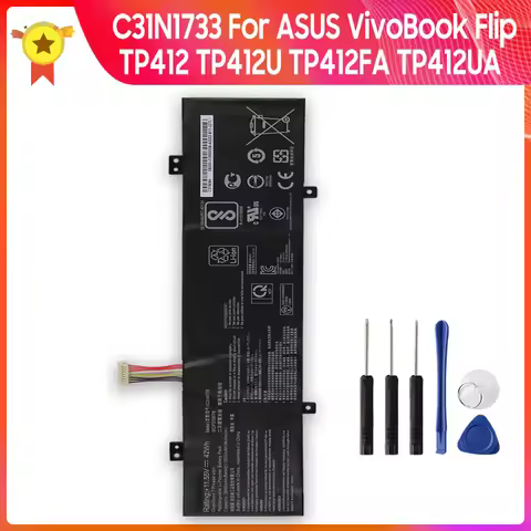 Replacement Battery C31N1733 For ASUS VivoBook Flip TP412 TP412U TP412FA TP412UA Quality Batteries W