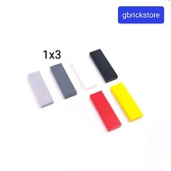 Building blocks 63864【10/20/50pcs】1x3 tile (compatible L brand)
