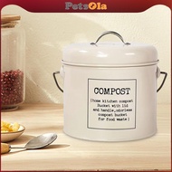 [PETSOLA] Food Composter Bin, Compost Bin, Eco-Friendly Inner Bin, Compost Bucket, Kitchen Compost B