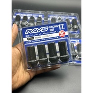 ORIGINAL JAPAN 🇯🇵 48mm - RAYS HEX 17 Wheel Nut M12 x P1.5 Long Racing Wheel Nut