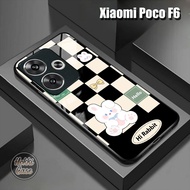 Case poco F6 - Softcase Glass poco F6 Premium - Casing poco F6 - Silicone poco F6 - Softcase F6 [388