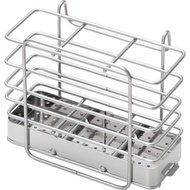 【Direct from Japan】Yoshikawa 1306121 Dish Drainer Rack, Drainer, Made in Japan, Cutlery Pocket, Foot