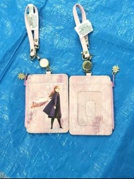 香港迪士尼樂園 魔雪奇緣 Frozen 冰雪奇緣 安娜 Anna 粉紅色 證件套 Card Holder 証件套 卡片套 八達通套 可伸縮 全新正版有牌 Disneyland HKDL 生日禮物