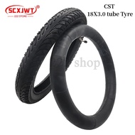 18*3.0 Outer Tyre Inner Tube 18x3.0 Off-road Tire 76--355 Fits For 18 Inch Electric Vehicle Tricycle