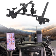 for Ford F-150 F150 2015-2020 Heavy Duty Offroad GPS Phone Holder with Aluminum Arm for Mic Camera C