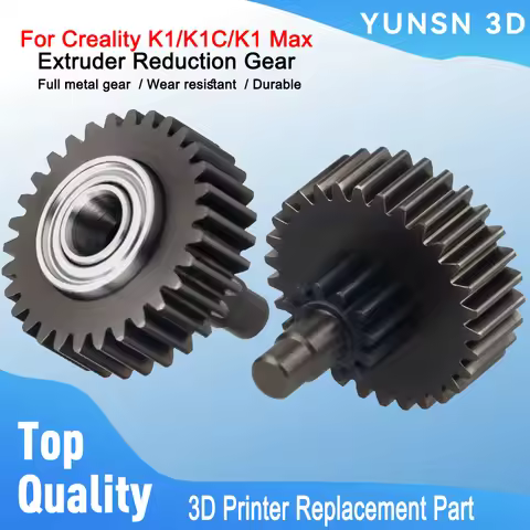 Upgrade Extruder Transmission Reduction Gear For Creality K1/K1C/K1 Max Full Metal Filament Gear 3D